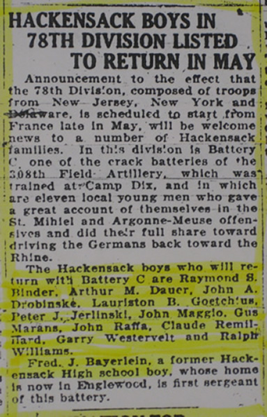 the evening record march 8, 1919